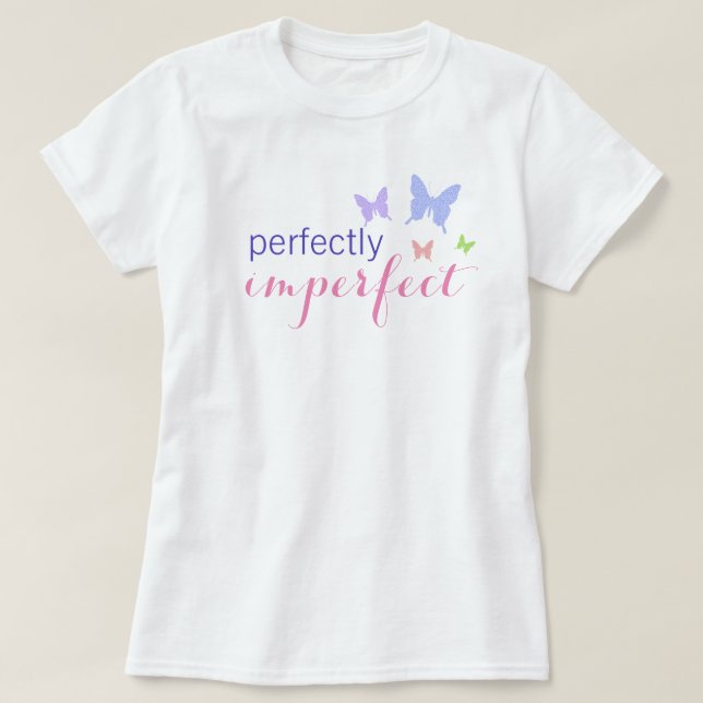 Camiseta Imperfecto (Diseño del anverso)