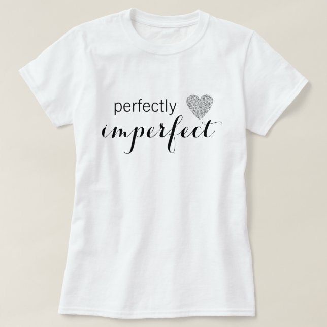 Camiseta Imperfecto (Diseño del anverso)
