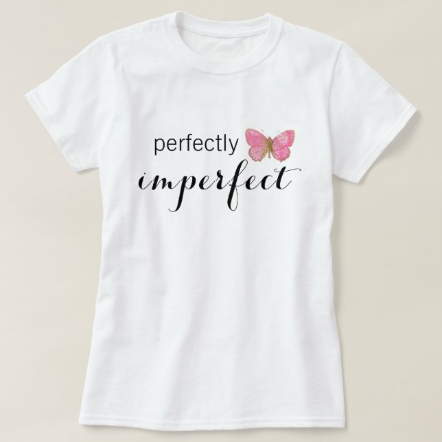 Camiseta Imperfecto (Diseño del anverso)