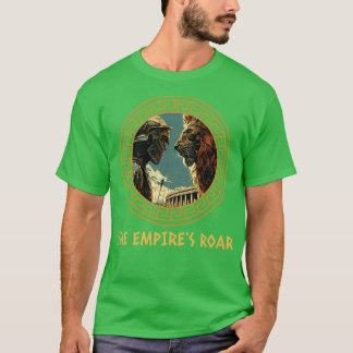 Camiseta Imperio romano Roma Anciano León Romano