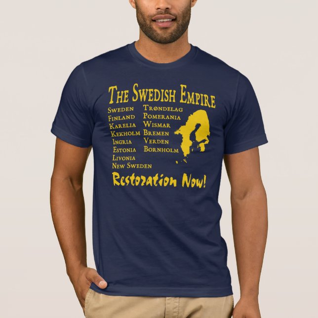 Camiseta Imperio sueco (Imperium de Svenska) (Anverso)