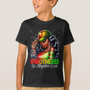 Camiseta Imperturbable Por Almas Negativas Mujer Negra Homb