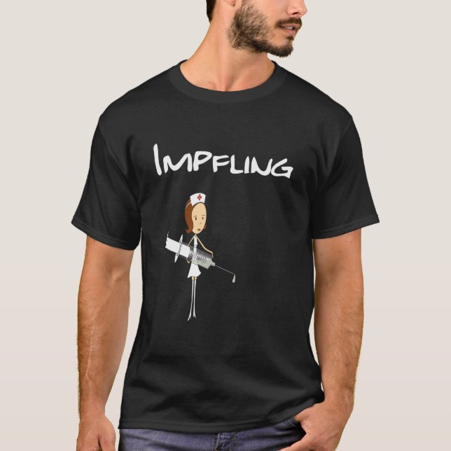 Camiseta Impfling Don't Panic (Anverso)