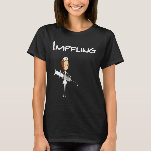 Camiseta Impfling Don't Panic (Anverso)