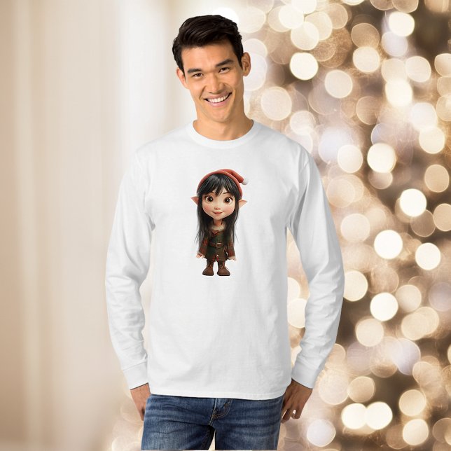 Camiseta Impic Chicas Navidades Elf Men's Tee (Subido por el creador)