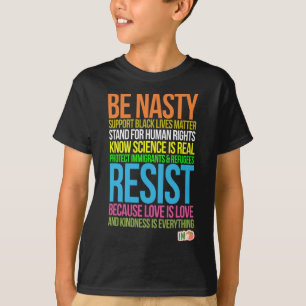 Camiseta Impidan que Trump sea una vida negra desagradable
