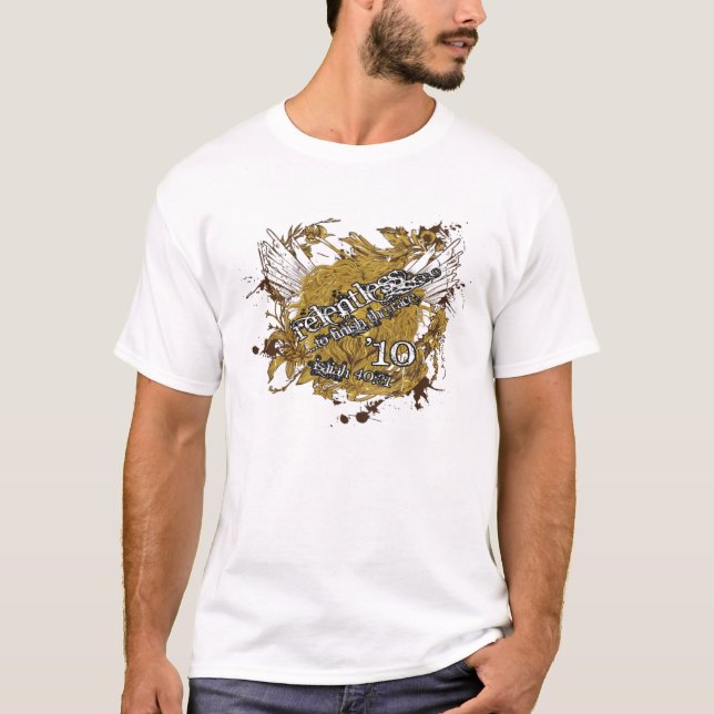 Camiseta Implacable (león de Judah) (Anverso)