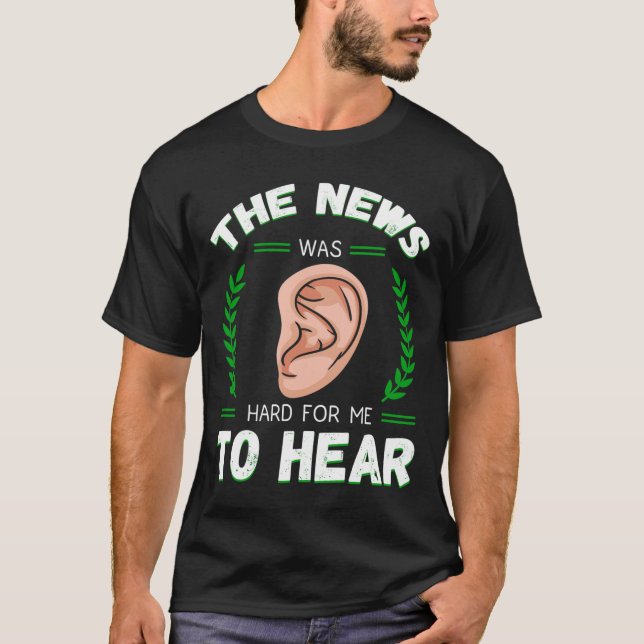 Camiseta Implante De Ayuda Auditiva De Concienciación Que M (Anverso)