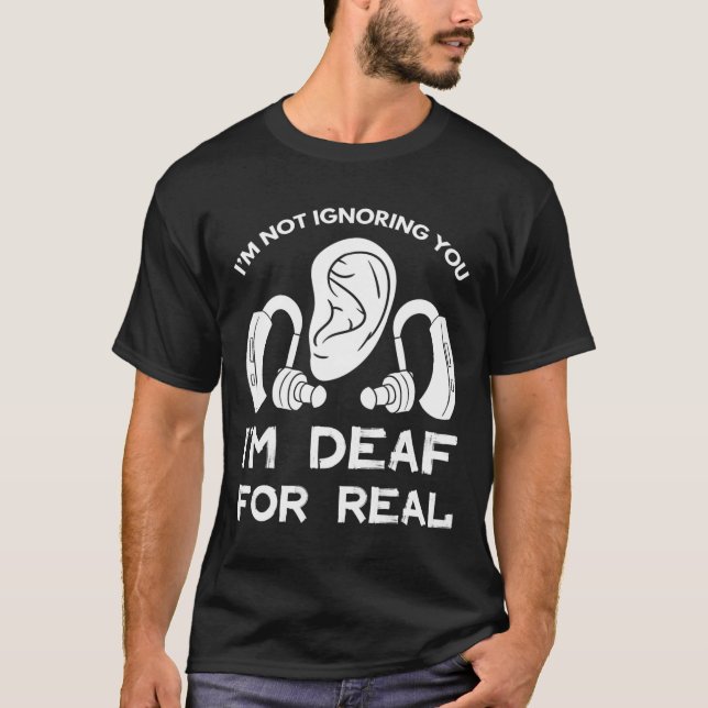 Camiseta Implante de ayuda para la audición de conciencia (Anverso)