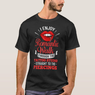 Camiseta Implantes dérmicos de perforación corporal Nariz O