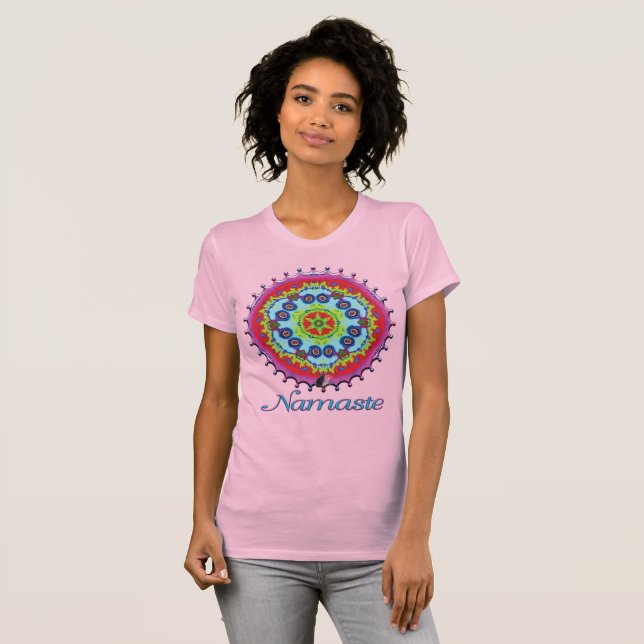 Camiseta Import Namaste Kaleidoscope T-shirt (Anverso completo)
