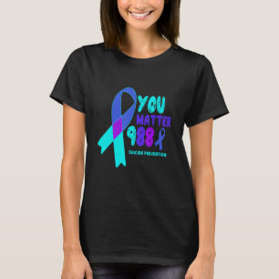 Camiseta Importa 988 Conciencia sobre prevención del suicid