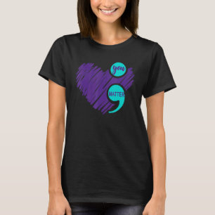 Camiseta Importa Prevención del Suicidio Conciencia Verde A
