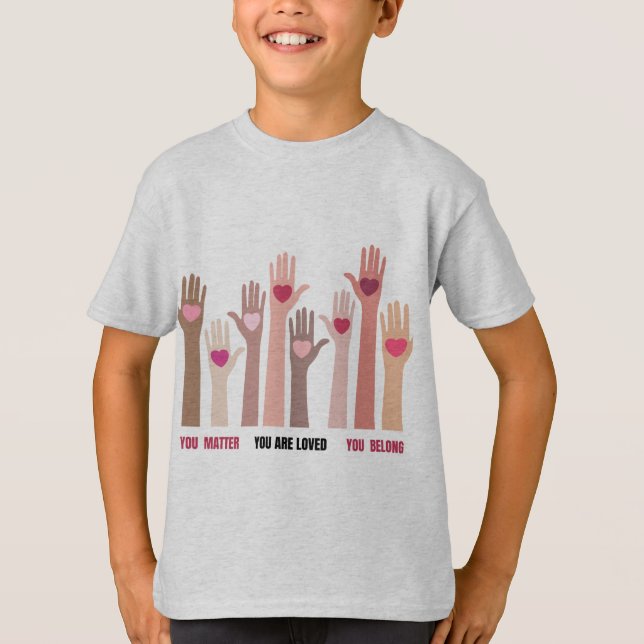 Camiseta Importa Y Es Afirmación Amada (Anverso)