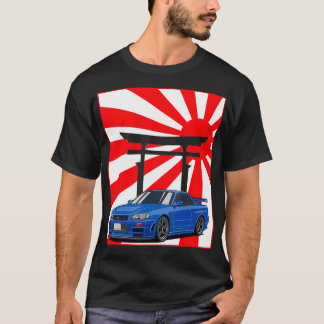 Camiseta Importación de la Carreras de Tuner Street Deriva 