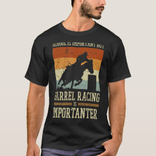 Camiseta Importador J de montura de barril importante para