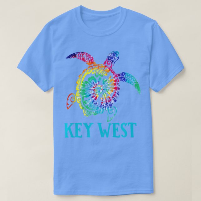 Camiseta Importancia clave de la cumbre de tinte de hibiscu (Diseño del anverso)