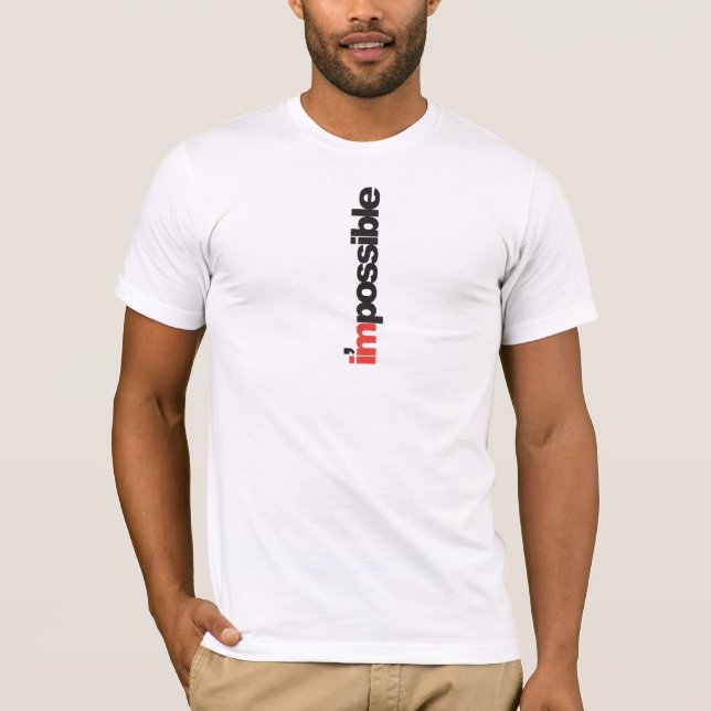 camiseta imposible (Anverso)
