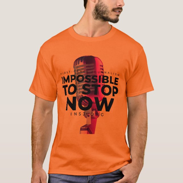 Camiseta Impossible to Stop (Anverso)