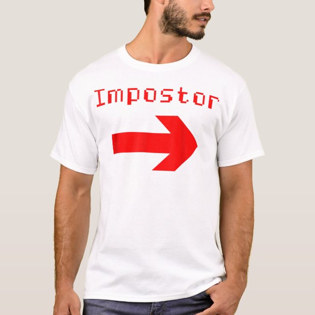 Camiseta Impostor - Divertido videojuego Aparato (Anverso)