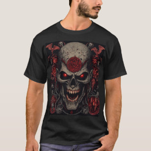 Camiseta impresa con anverso iluminado