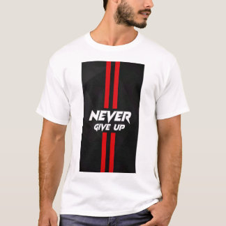 CAMISETA IMPRESA CON EL TEXTO NO TE RINDAS
