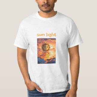 Camiseta impresa de arte solar