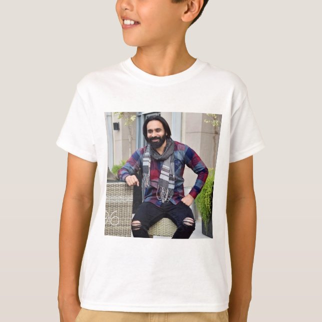 Camiseta impresa de Babbu Maan (Anverso)