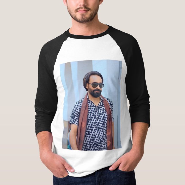 Camiseta impresa de Babbu Maan (Anverso)