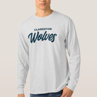 Camiseta impresa de la escuela secundaria Clarksto