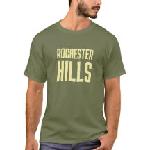 Camiseta impresa de Rochester Hills Michigan