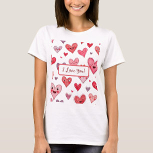 Camiseta impresa de San Valentín