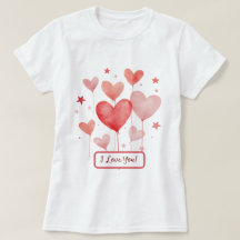 Camiseta impresa de San Valentín