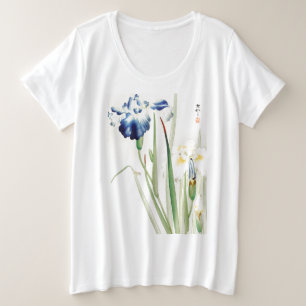 Camiseta IMPRESA DE WOODBLOCK IRIS