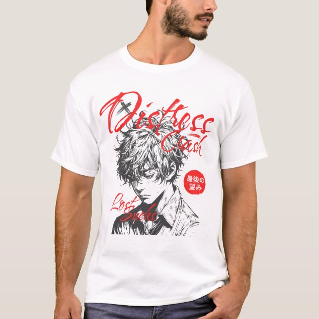 Camiseta impresa moderna - Gráfico elegante y mode (Anverso)