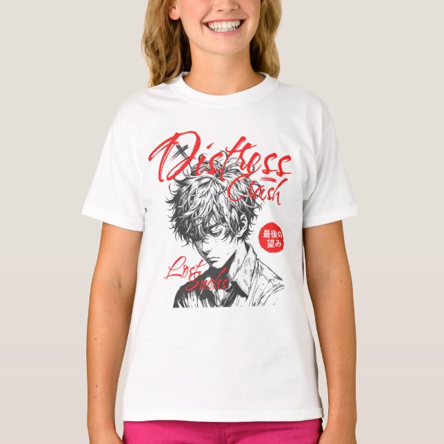 Camiseta impresa moderna - Gráfico elegante y mode (Anverso)