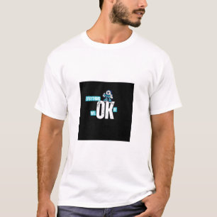 Camiseta Impresa Trendy OK para Hombres Moda
