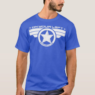 Camiseta Impresión 1 en problemas en tu club de marcha izqu