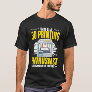 Camiseta Impresión 3D 3D 3D de la máquina de imprenta 3D