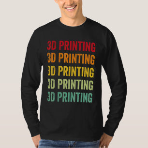 Camiseta Impresión 3D Impresión 3D Aficionado Diseño Arcoír