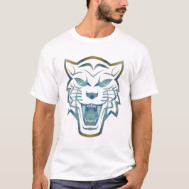 Camiseta Impresión abstracta de tigre