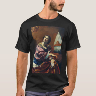 Camiseta Impresión artística "Concierto celestial" de Santa