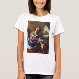 Camiseta Impresión artística "Concierto celestial" de Santa