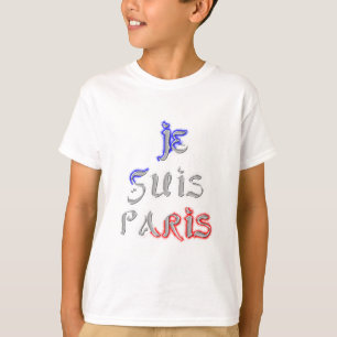 Camiseta Impresión artística de Je Suis Paris