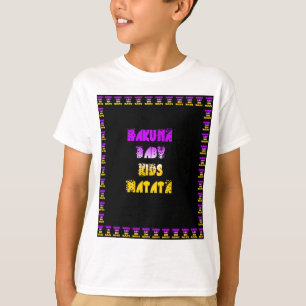 Camiseta Impresión artística Hakuna Matata