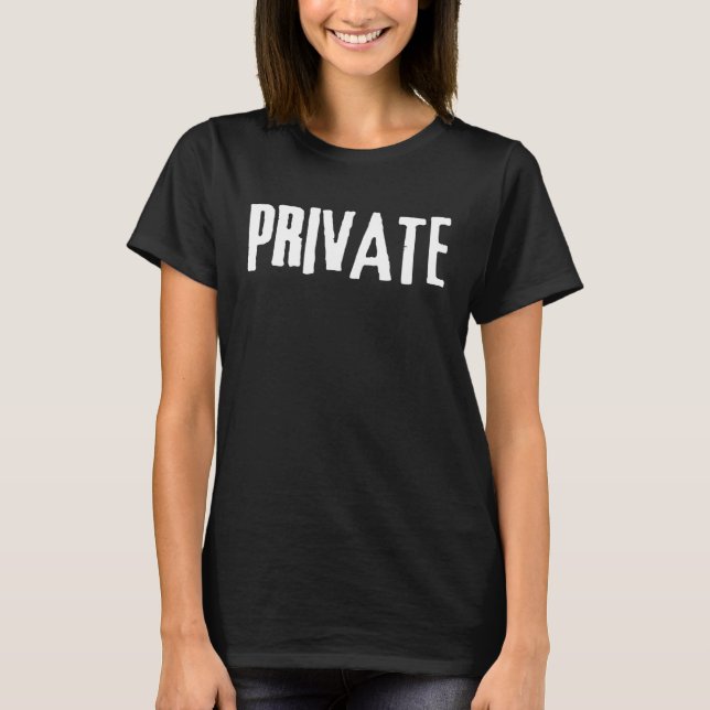 CAMISETA IMPRESIÓN AUTOMÁTICA PRIVADA (Anverso)