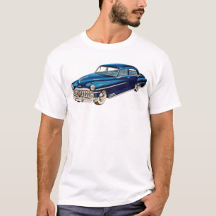 Camiseta Impresión azul del coche DeSoto de 1950