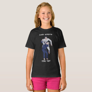 Camiseta Impresión blanca de Seoi Nage de los chicas del