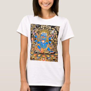 Camiseta Impresión budista tibetana del arte