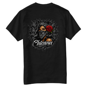 Camiseta Impresión Chicana